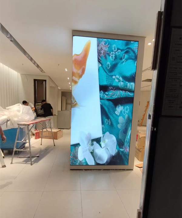 路北商场门店转角LED显示屏